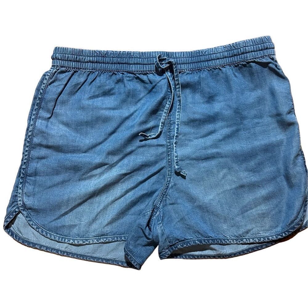 Juicy Couture‎ Womens pull on lyocell shorts sz L super soft
